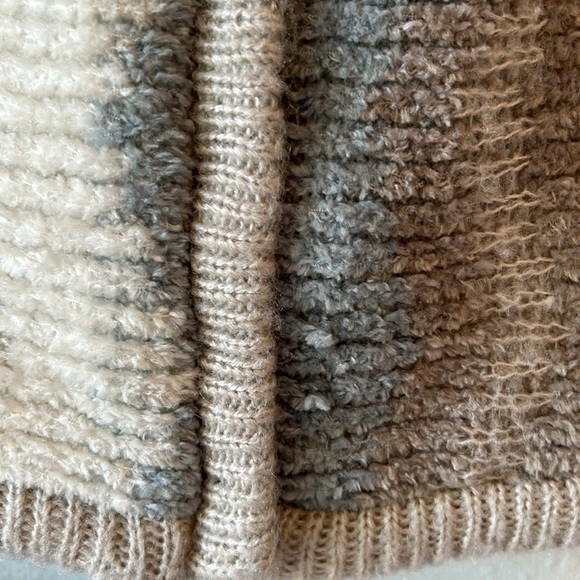 80s Vintage Aurora International by Abbmoor Heavy Knit jacket - Picture 16 of 16